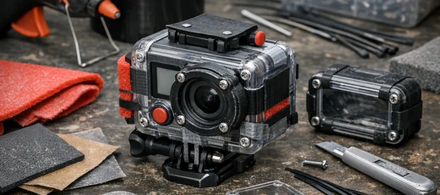 Actioncam DIY-Gehaeuse und Schutz: Wie du dein Equipment selbst schuetzt und optimierst