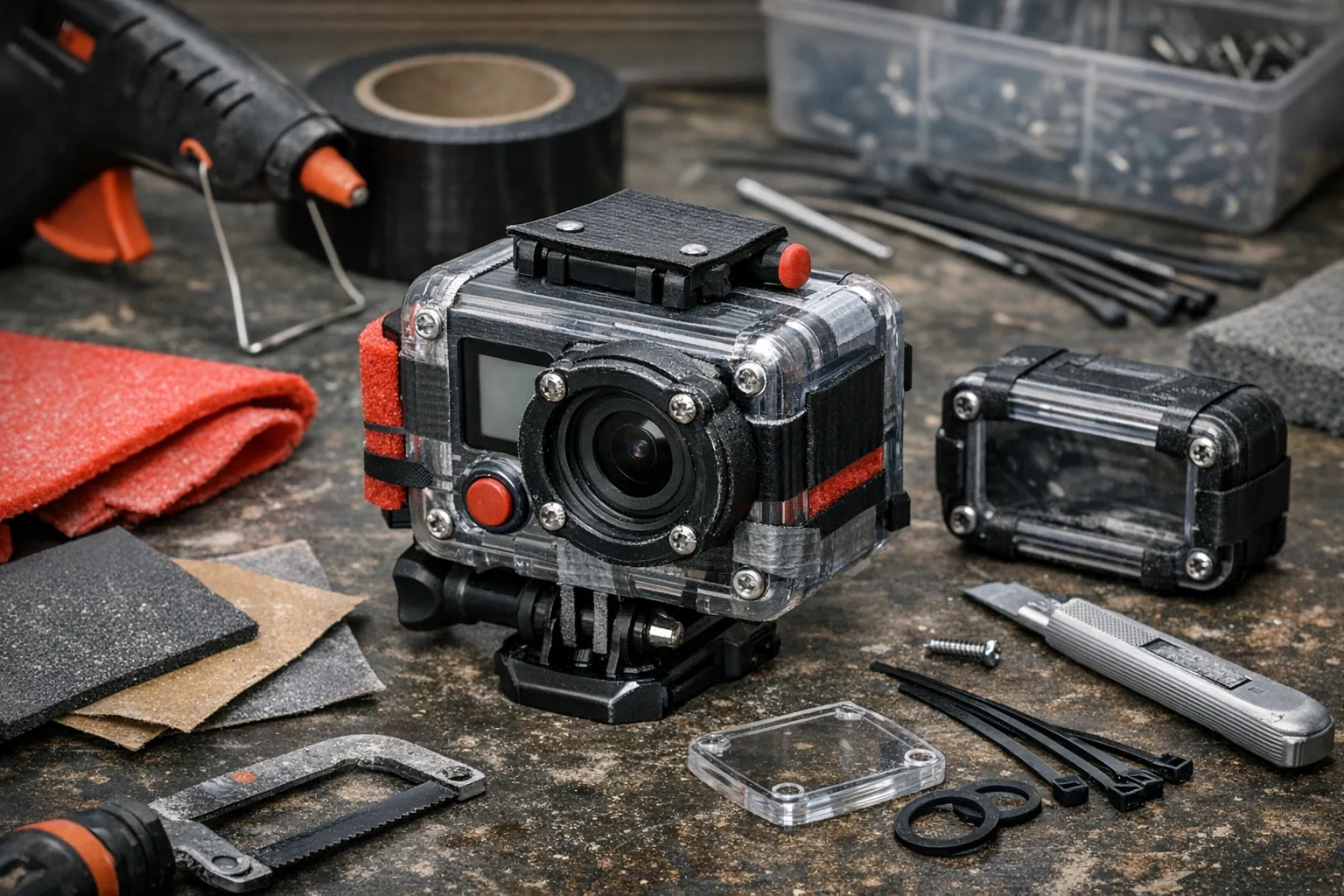 Actioncam DIY-Gehaeuse und Schutz: Wie du dein Equipment selbst schuetzt und optimierst