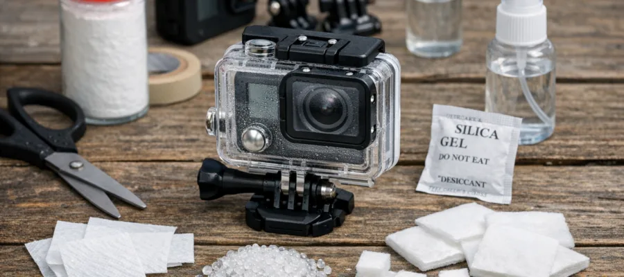 DIY Anti-Beschlag-Loesungen fuer Actioncam-Gehaeuse einfach selber herstellen