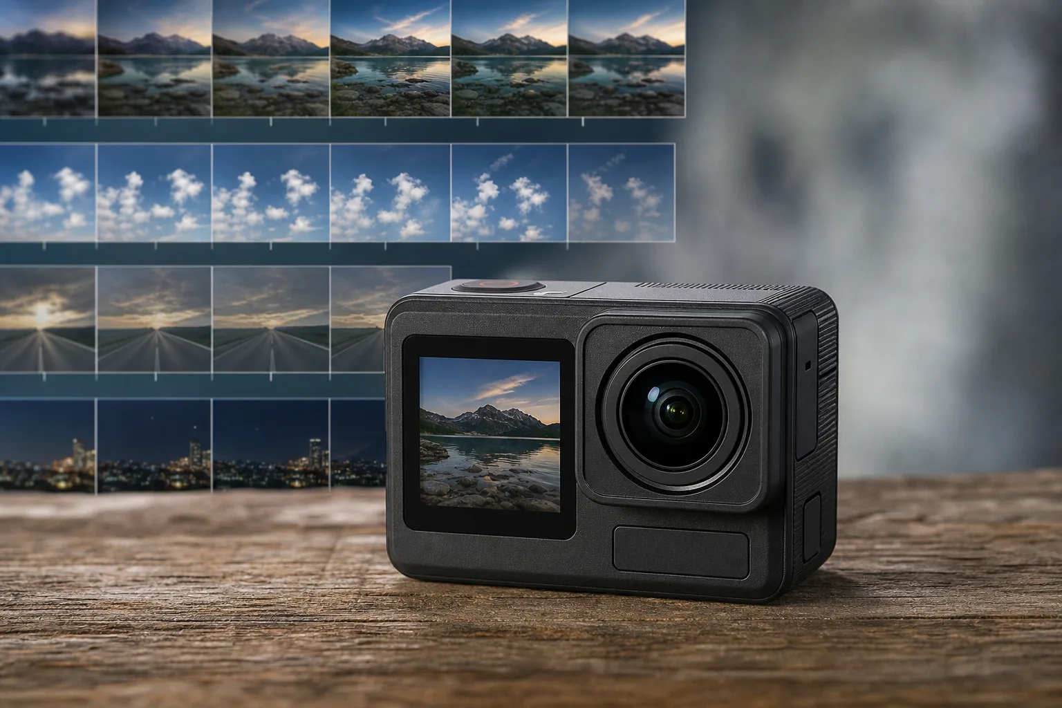 Actioncam kaufen mit verschiedenen Aufnahme-Modi: Serienbilder, Timelapse & Co.