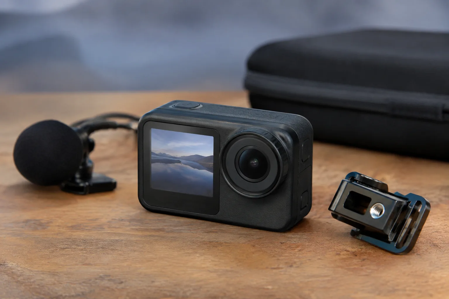 Actioncam fuer Vlogging kaufen: Mikrofonqualitaet und einfache Bedienung